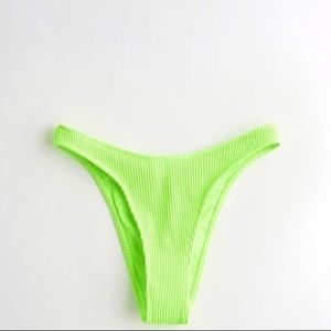 Hollister Size Small Neon Green Bikini Bottoms